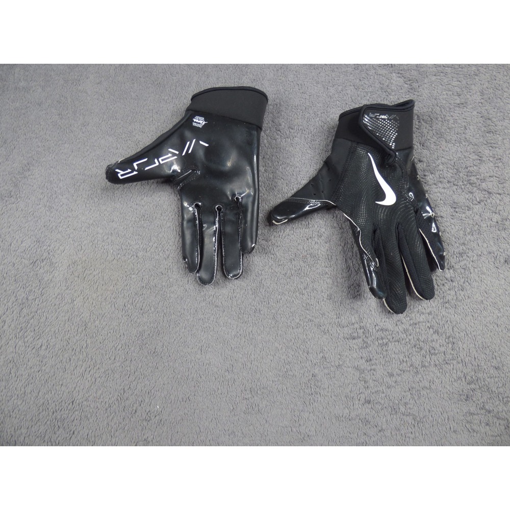 Nike Vapor Jet 8.0 Youth Football Gloves Black White YS N1010816069
